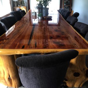 handmade conference table